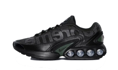 Nike Air Max DN Black Supreme czarny-biały - widok główny z boku | Saturaise.com