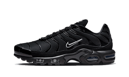 Nike Air Max Plus Black Blue Red czarny-czerwony - widok główny z boku | Saturaise.com