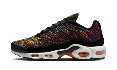 Nike Air Max Plus Swarovski Sunset czarny-czerwony - widok główny z boku | Saturaise.com