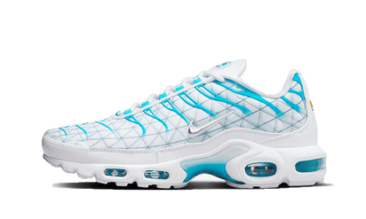 Nike Air Max Plus Marseille biały-niebieski - widok główny z boku | Saturaise.com