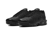 Kup oryginalne Air Max Plus Triple Black Leather AJ2029-001 - widok z drugiego boku - Sneakersy