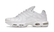 Nike Air Max Plus Triple White biały - widok główny z boku | Saturaise.com