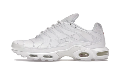 Nike Air Max Plus Triple White biały - widok główny z boku | Saturaise.com