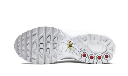 Buty Nike Air Max Plus Triple White - widok z przodu - Rozmiary EU