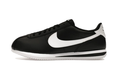Nike Nike Cortez Basic Black White (2023) czarny-biały - widok główny z boku | Saturaise.com