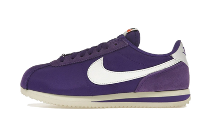 Nike Nike Cortez Textile Field Purple Alabaster Safety Orange Summit White czarno-szary - widok główny z boku | Saturaise.com