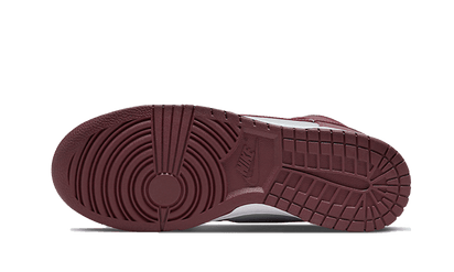 Buty Nike Dunk High Dark Beetroot - widok z przodu - Rozmiary EU