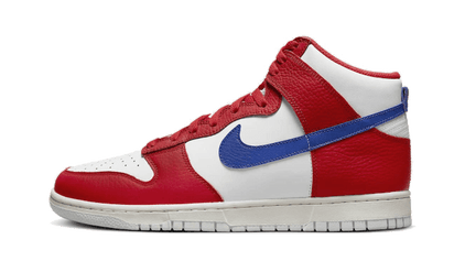 Nike NIKE Dunk High 4th of July (2022) czarno-niebieski - widok główny z boku | Saturaise.com