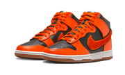Kup oryginalne Dunk High University Chenille Swoosh Safty Orange - widok z drugiego boku - Sneakersy