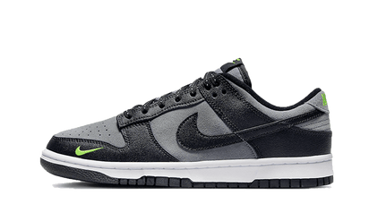 Nike Dunk Low Black Grey Green Strike żółto-czarny - widok główny z boku | Saturaise.com