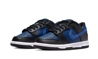Kup oryginalne Dunk Low Black Navy DH9765-402 - widok z drugiego boku - Sneakersy