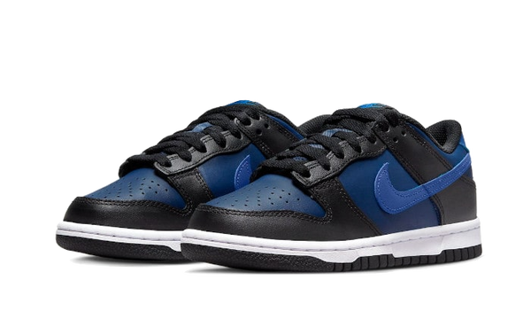 Dunk Low Black Navy - Kup oryginalne Dunk Low Black Navy DH9765-402 - widok z drugiego boku - Sneakersy