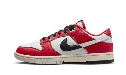 Nike Dunk Low Chicago Split biało-czerwony - widok główny z boku | Saturaise.com