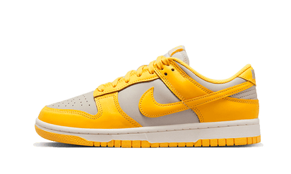 Nike Dunk Low Citron Pulse szaro-czarny - widok główny z boku | Saturaise.com