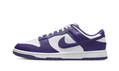 Nike Dunk Low Court Purple (2022) fioletowo-biały - widok główny z boku | Saturaise.com