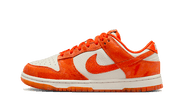 Nike Dunk Low Cracked Orange czerwony-pomarańczowy - widok główny z boku | Saturaise.com