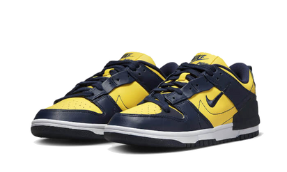 Kup oryginalne Dunk Low Disrupt 2 Michigan DV4024-400 - widok z drugiego boku - Sneakersy