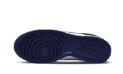 Buty Nike Dunk Low Fir Midnight Navy - widok z przodu - Rozmiary EU