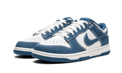 Kup oryginalne Dunk Low Industrial Blue Sashiko DV0834-101 - widok z drugiego boku - Sneakersy