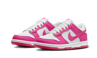 Kup oryginalne Dunk Low Laser Fuchsia FB9109-102 - widok z drugiego boku - Sneakersy