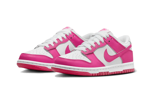 Dunk Low Laser Fuchsia - Kup oryginalne Dunk Low Laser Fuchsia FB9109-102 - widok z drugiego boku - Sneakersy