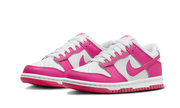 Kup oryginalne Dunk Low Laser Fuchsia FB9109-102 - widok z drugiego boku - Sneakersy