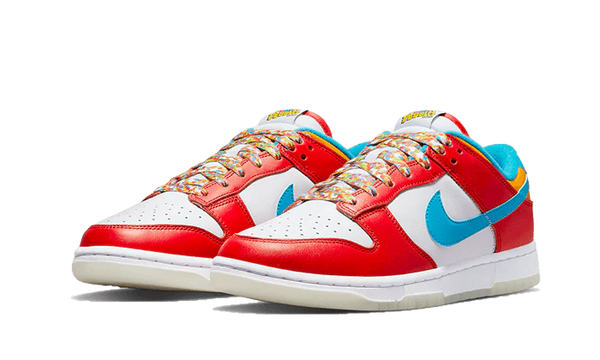 Dunk Low QS LeBron James Fruity Pebbles - Kup oryginalne Dunk Low QS LeBron James Fruity Pebbles DH8009-600 - widok z drugiego boku - Sneakersy