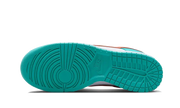 Buty Nike Dunk Low Miami Dolphins - widok z przodu - Rozmiary EU