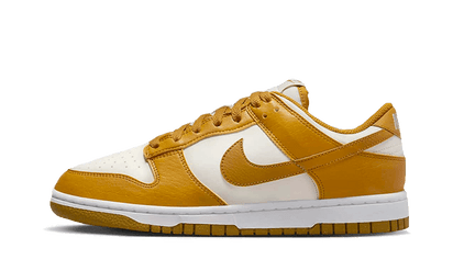 Nike Dunk Low Next Nature Light Curry czarny-biały - widok główny z boku | Saturaise.com