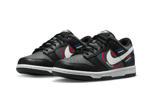 Dunk Low Next Nature Marker Swoosh - Kup oryginalne Dunk Low Next Nature Marker Swoosh FB8022-001 - widok z drugiego boku - Sneakersy