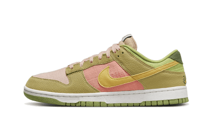 Nike Dunk Low Next Nature Sun Club Arctic Orange zielony-pomarańczowy - widok główny z boku | Saturaise.com