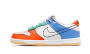 Nike Dunk Low Nike 101 czarny-biały - widok główny z boku | Saturaise.com