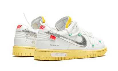 Buty Nike Dunk Low Off-White Lot 1 - widok z przodu - Rozmiary EU