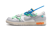 Nike Dunk Low Off-White Lot 26 biało-pomarańczowy - widok główny z boku | Saturaise.com