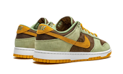 Buty Nike Dunk Low Olive Brown Orange - widok z przodu - Rozmiary EU