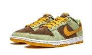 Kup oryginalne Dunk Low Olive Brown Orange DH5360-300 - widok z drugiego boku - Sneakersy