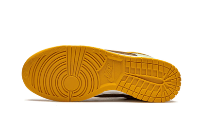 100% Oryginalne Dunk Low Olive Brown Orange - widok z tyłu - 2185.00 PLN