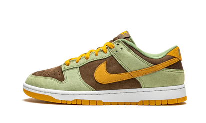 Nike Dunk Low Olive Brown Orange biały-zielony - widok główny z boku | Saturaise.com