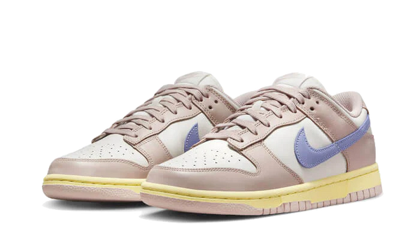 Dunk Low Pink Oxford White - Kup oryginalne Dunk Low Pink Oxford White DD1503-601 - widok z drugiego boku - Sneakersy