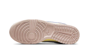 Buty Yeezy Dunk Low Pink Oxford White - widok z przodu - Rozmiary EU