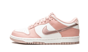 Nike Dunk Low Pink Velvet biały-różowy - widok główny z boku | Saturaise.com