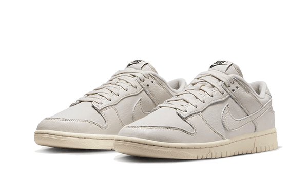 Dunk Low Premium Light Orewood Brown - Kup oryginalne Dunk Low Premium Light Orewood Brown DZ2538-100 - widok z drugiego boku - Sneakersy