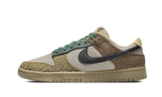 Nike Dunk Low Safari czarny-zielony - widok główny z boku | Saturaise.com