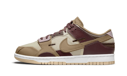 Yeezy Dunk Low Scrap Latte biały-brązowy - widok główny z boku | Saturaise.com