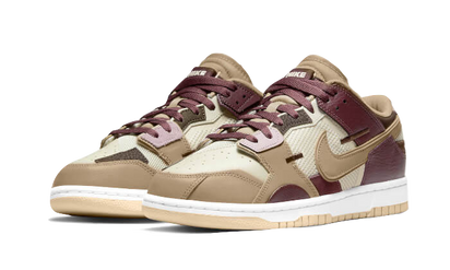 Kup oryginalne Dunk Low Scrap Latte DH7450-100 - widok z drugiego boku - Sneakersy