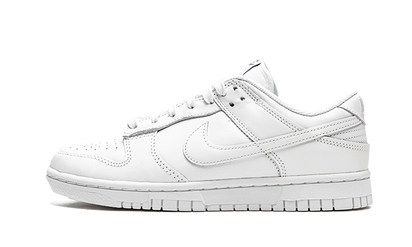 Nike Dunk Low Triple White (2021) biały - widok główny z boku | Saturaise.com