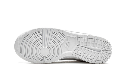 100% Oryginalne Dunk Low Triple White (2021) - widok z tyłu - 1015.00 PLN