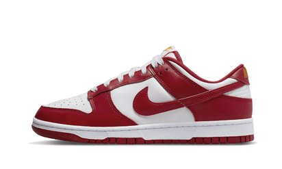 Nike Dunk Low USC biały-czerwony - widok główny z boku | Saturaise.com