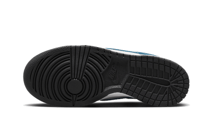 Buty Nike Dunk Low White Blue Black - widok z przodu - Rozmiary EU