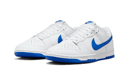 Kup oryginalne Dunk Low White Hyper Royal DV0831-104 - widok z drugiego boku - Sneakersy